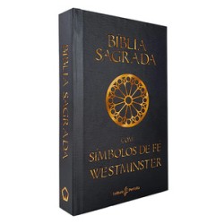 Bíblia de Estudo - Símbolos de Fé Westminster | NVI | Capa Dura Preta